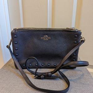 Coach Double Pouch Zip Crossbody